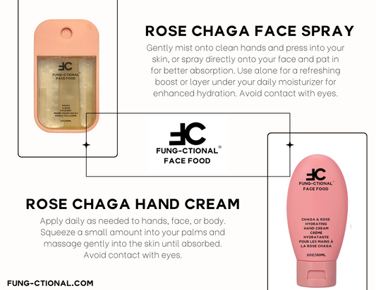 Fung-Ctional Face Food - Chaga & Rose Face Spray | 2oz