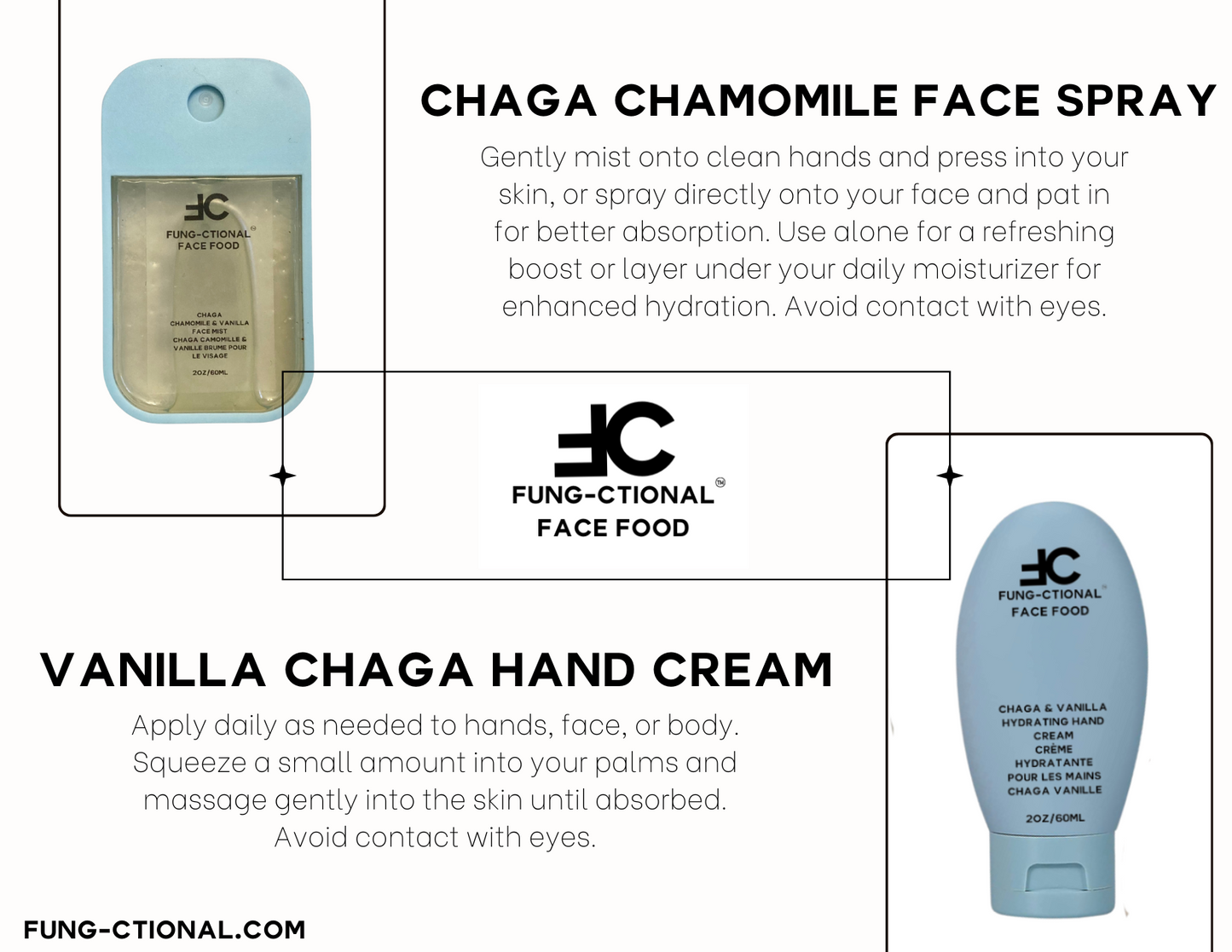 Fung-Ctional Face Food - Chaga, Vanilla Hand & Body Cream | 2oz