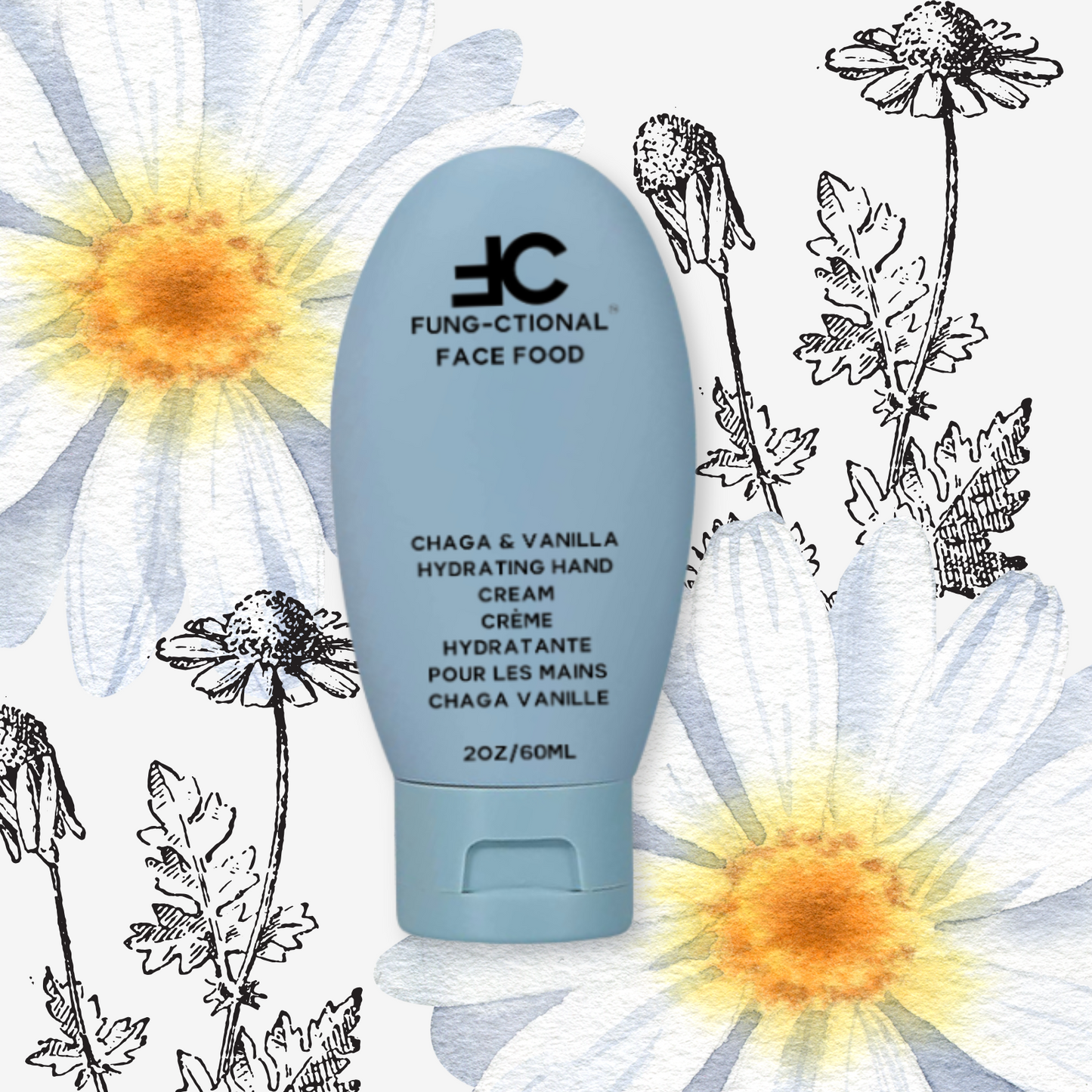 Fung-Ctional Face Food - Chaga, Vanilla Hand & Body Cream | 2oz